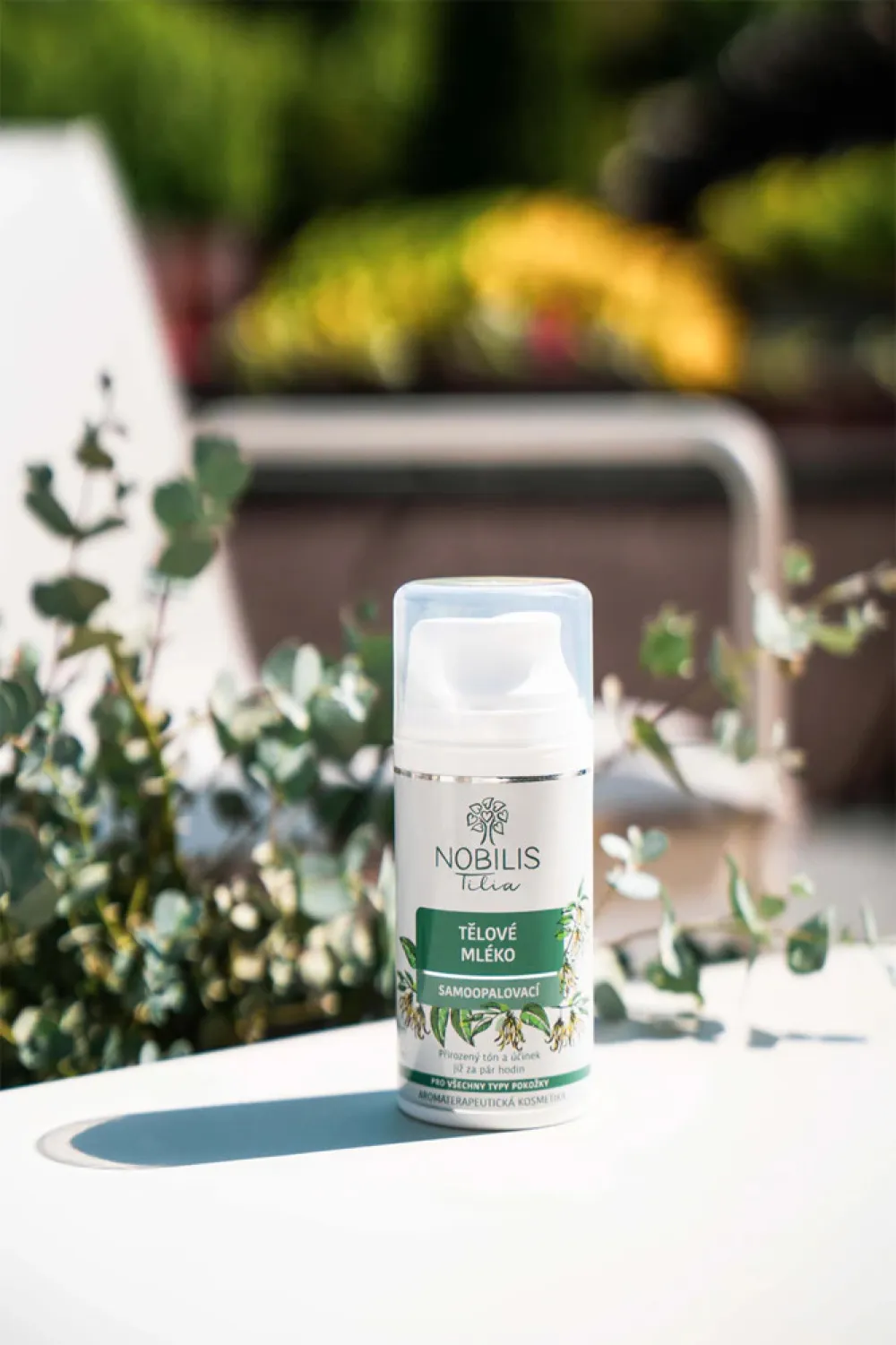 Nobilis Tilia Samoporjavitveni losjon za telo 100 ml