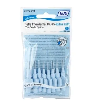 TePe Extra Soft medzobne ščetke 0,6 mm 8 kosov
