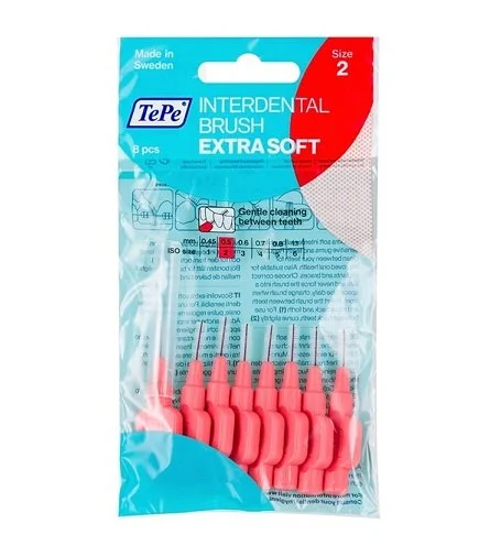 Extra Soft medzobne ščetke 0,5 mm 8 kos