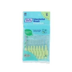 TePe Extra Soft medzobne ščetke 5 zelene (0,8 mm) 8 kosov
