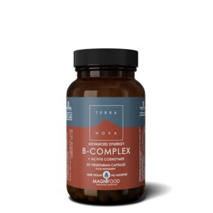 Advanced Synergy B-Complex (50 kapsul) - obogateno z zelišči in adaptogeni