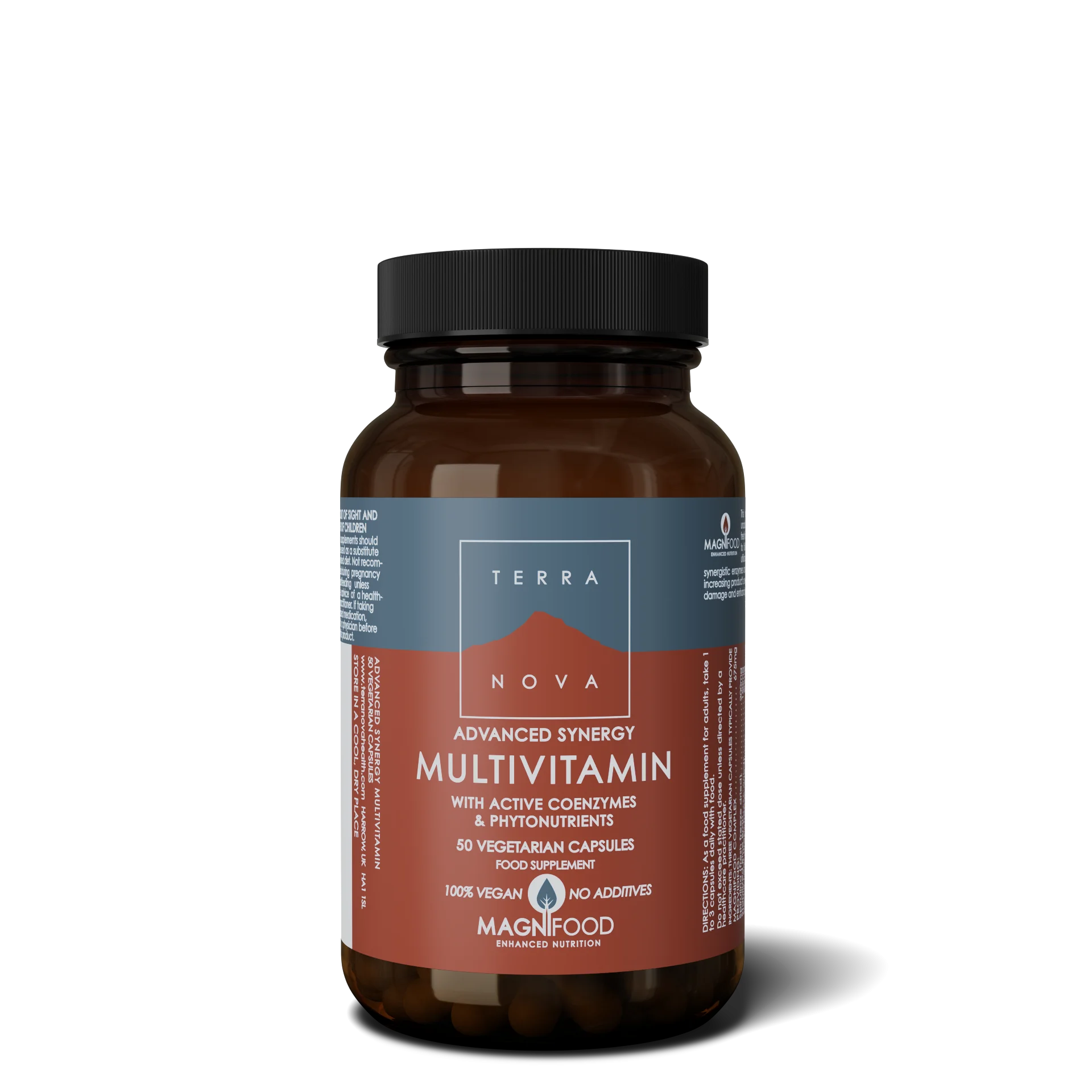 Terranova Health Advanced Synergy Multivitamin (50 kapsul) - podpira energijo, vitalnost in splošno počutje