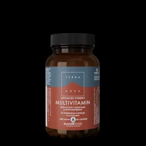 Terranova Health Advanced Synergy Multivitamin (50 kapsul) - podpira energijo, vitalnost in splošno počutje