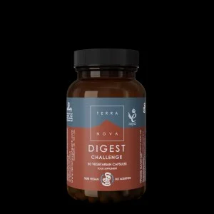 Terranova Health Digest Challenge (50 kapsul) - obogateno z ingverjem in kardamomom