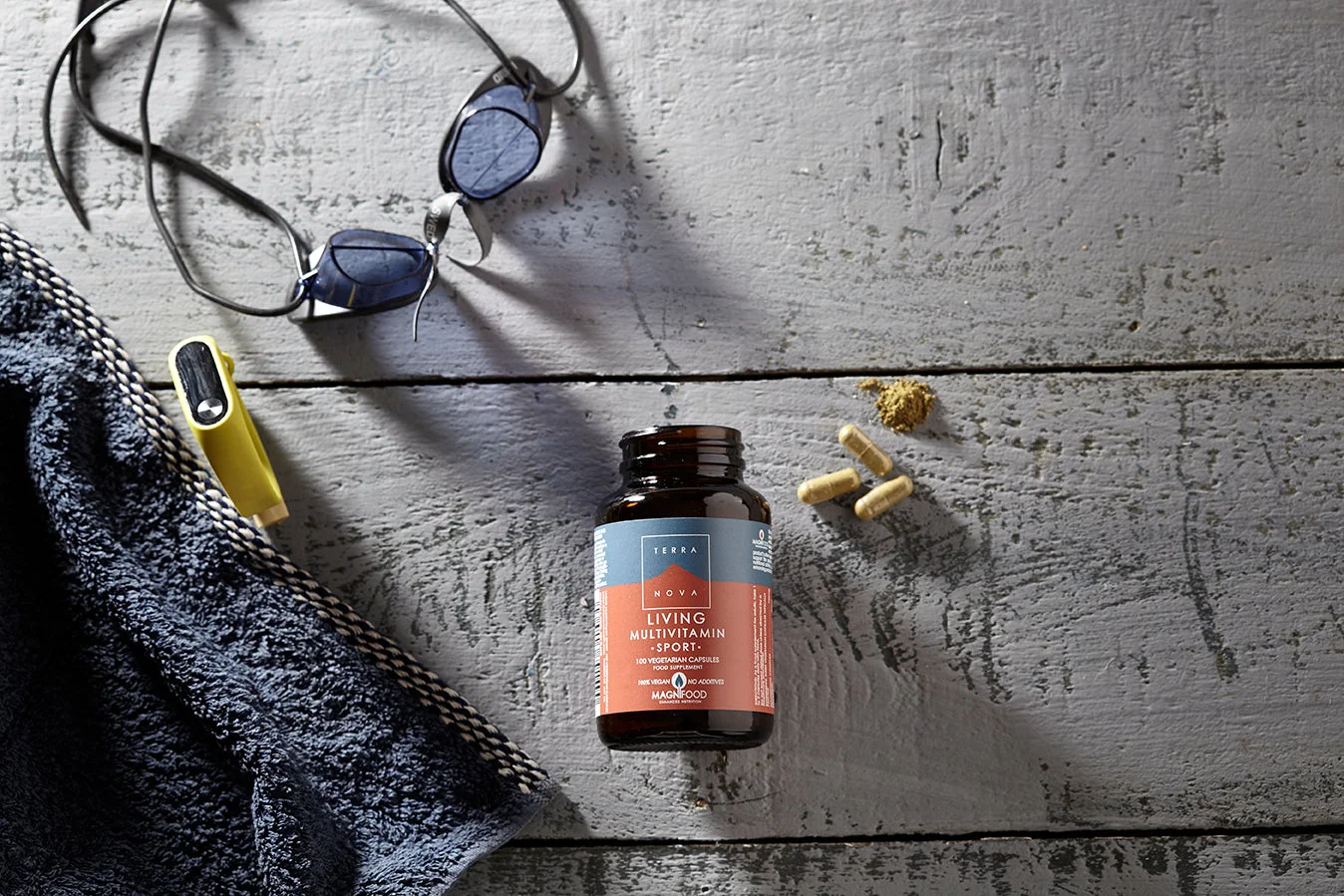 Terranova Health Living Multivitamin Sport (50 kapsul) - podpira telo med vadbo in regeneracijo