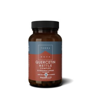 Quercetin Nettle Complex s koprivo (50 kapsul) - v pelodni sezoni in pri oslabljenem imunskem sistemu