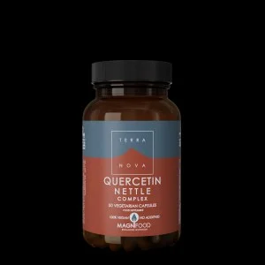 Terranova Health Quercetin Nettle Complex s koprivo (50 kapsul) - v pelodni sezoni in pri oslabljenem imunskem sistemu