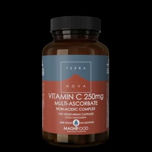 Terranova Health Vitamin C 250 mg Kompleks 100 kapsul - v obliki mineralnih askorbatov