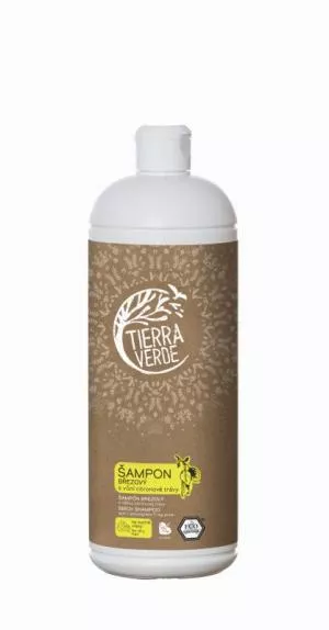 Tierra Verde Brezov šampon za suhe lase z limonsko travo (1 l)