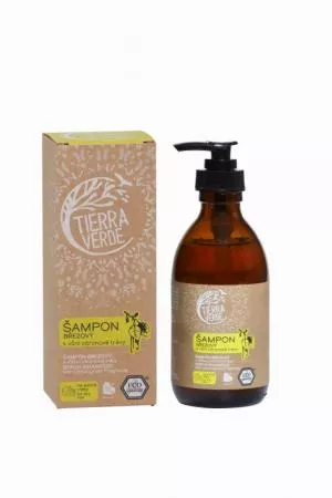 Tierra Verde Brezov šampon za suhe lase z limonsko travo (230 ml)