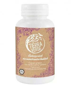 Tierra Verde Prah za čiščenje menstrualnih skodelic (200 g)