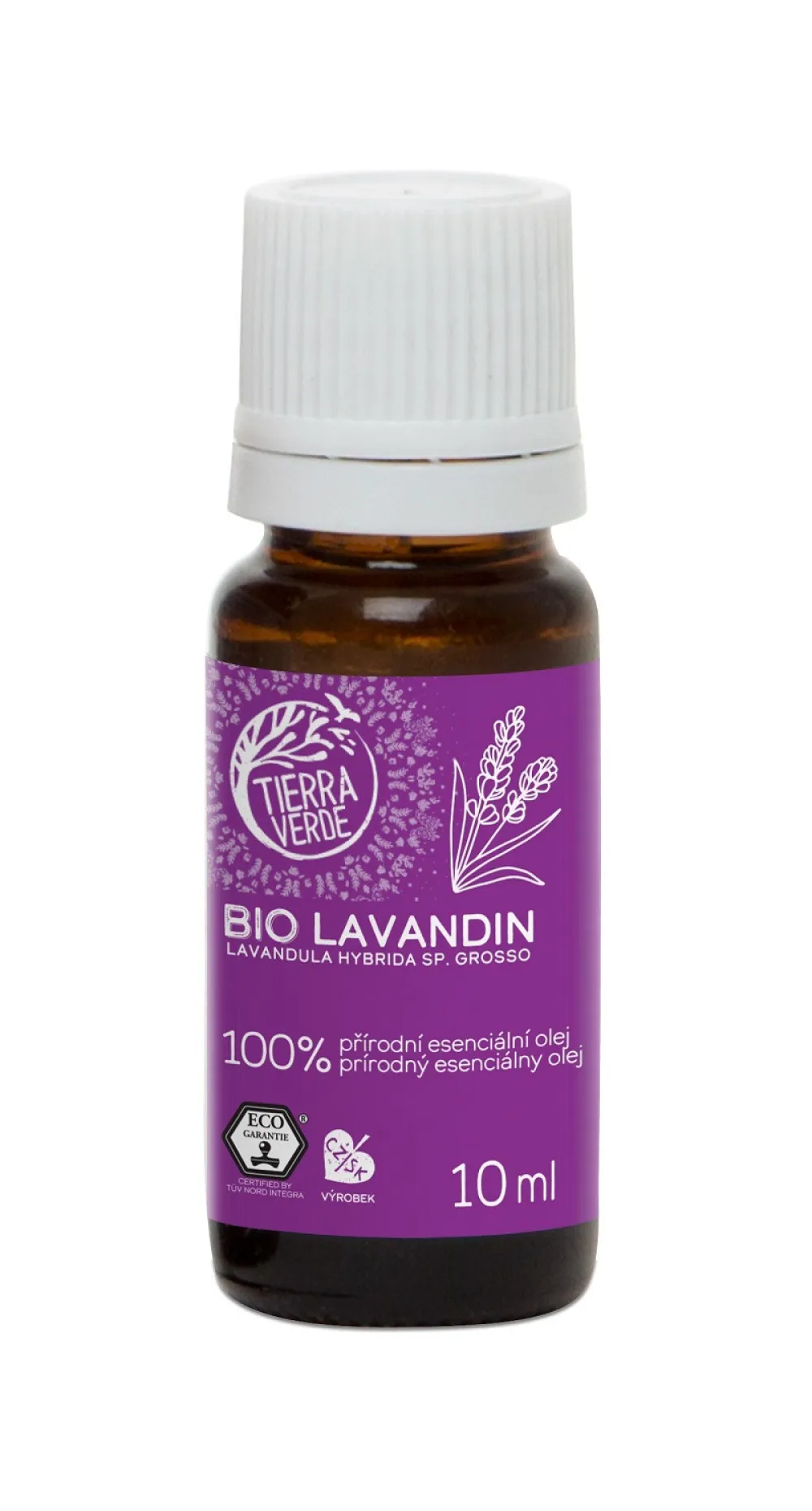 Tierra Verde Eterično olje Lavandin BIO (10 ml) - univerzalno priljubljeno
