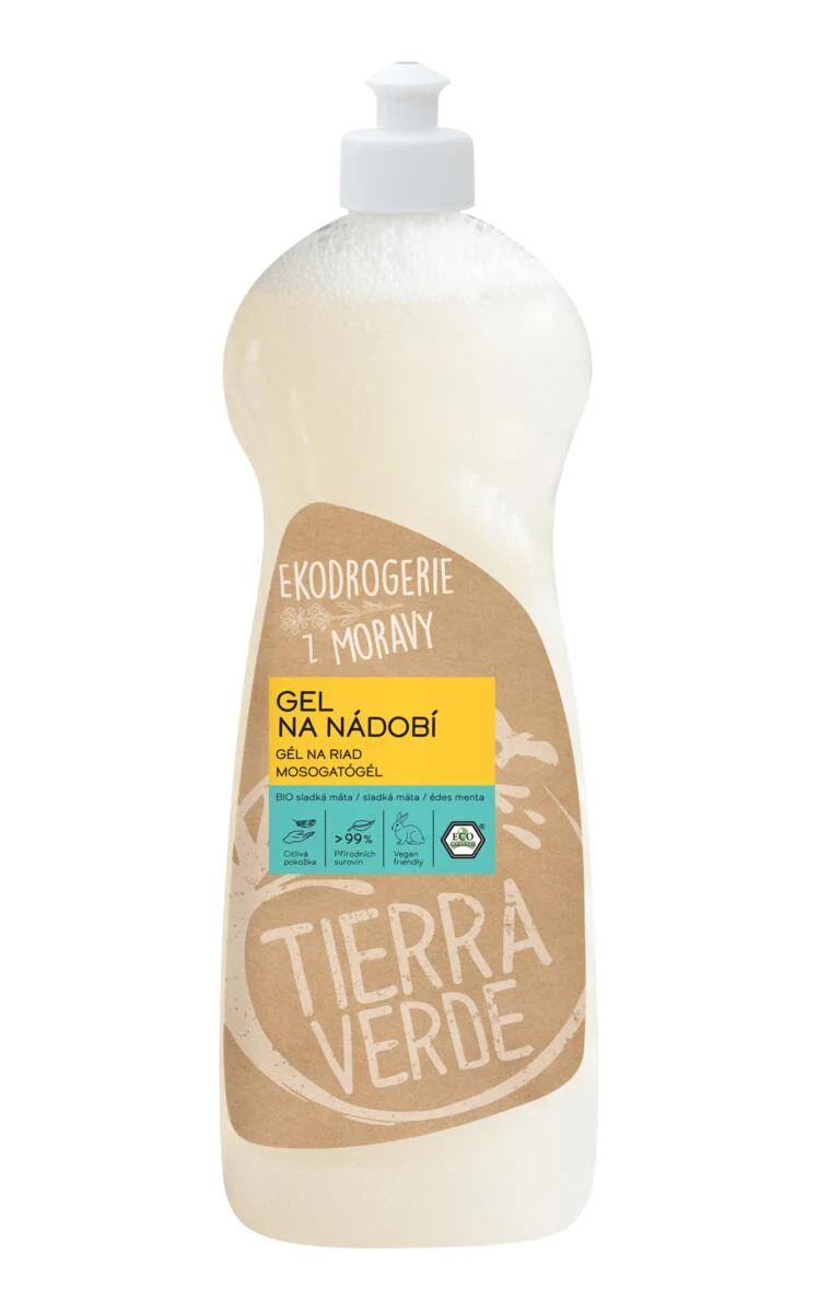 Tierra Verde Gel za pomivanje posode - BIO sladka meta 100 ml