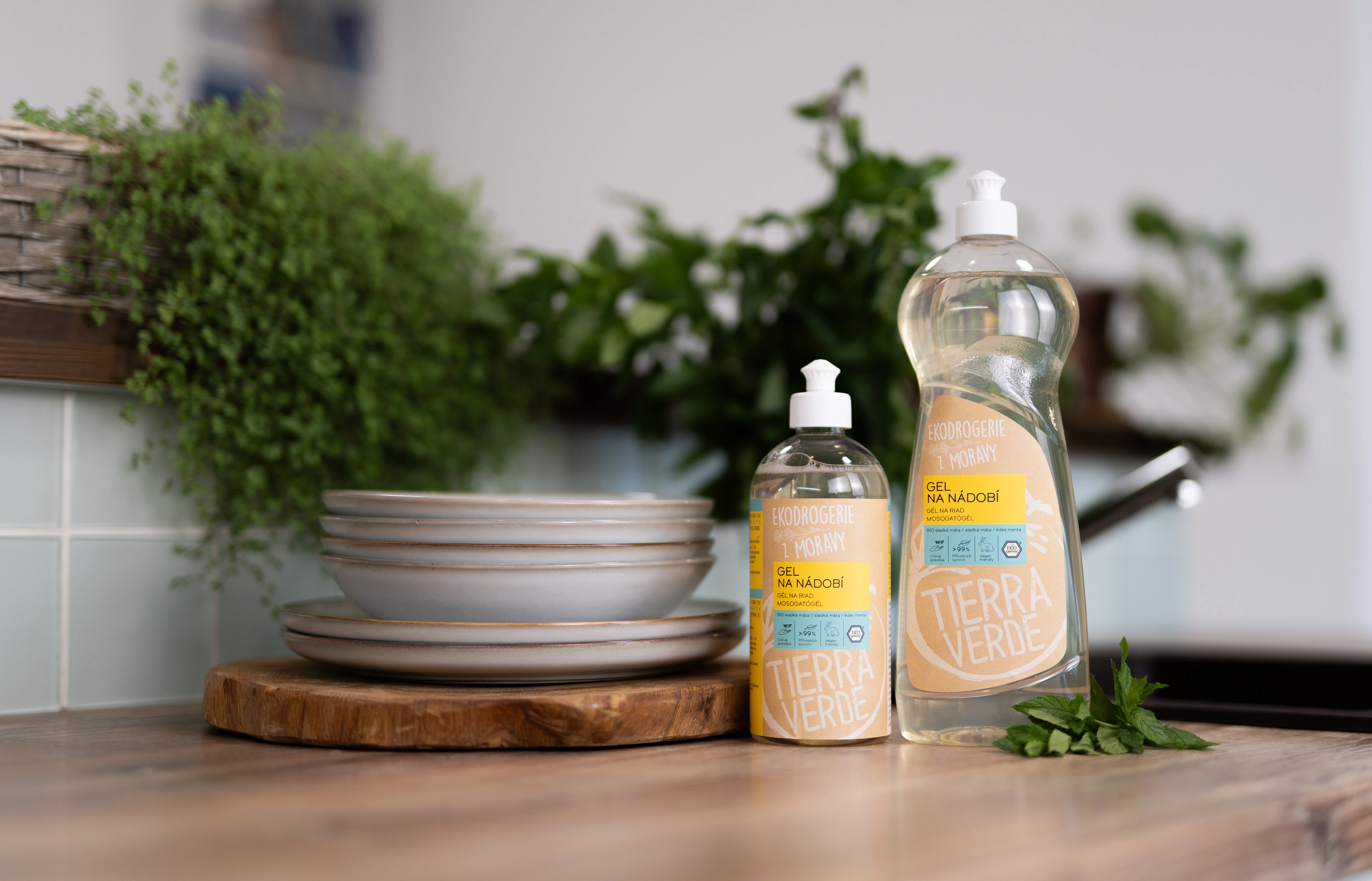 Tierra Verde Gel za pomivanje posode - BIO sladka meta 100 ml