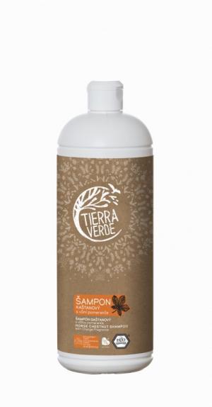 Kostanjev šampon za krepitev las s pomarančo (1 l)