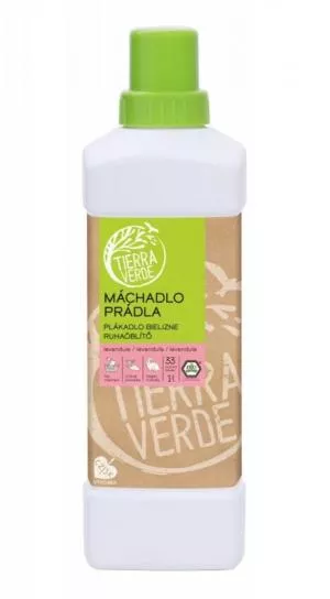 Tierra Verde Milo za pranje perila s sivko (1 l) - nežnejši nadomestek mehčalca za perilo