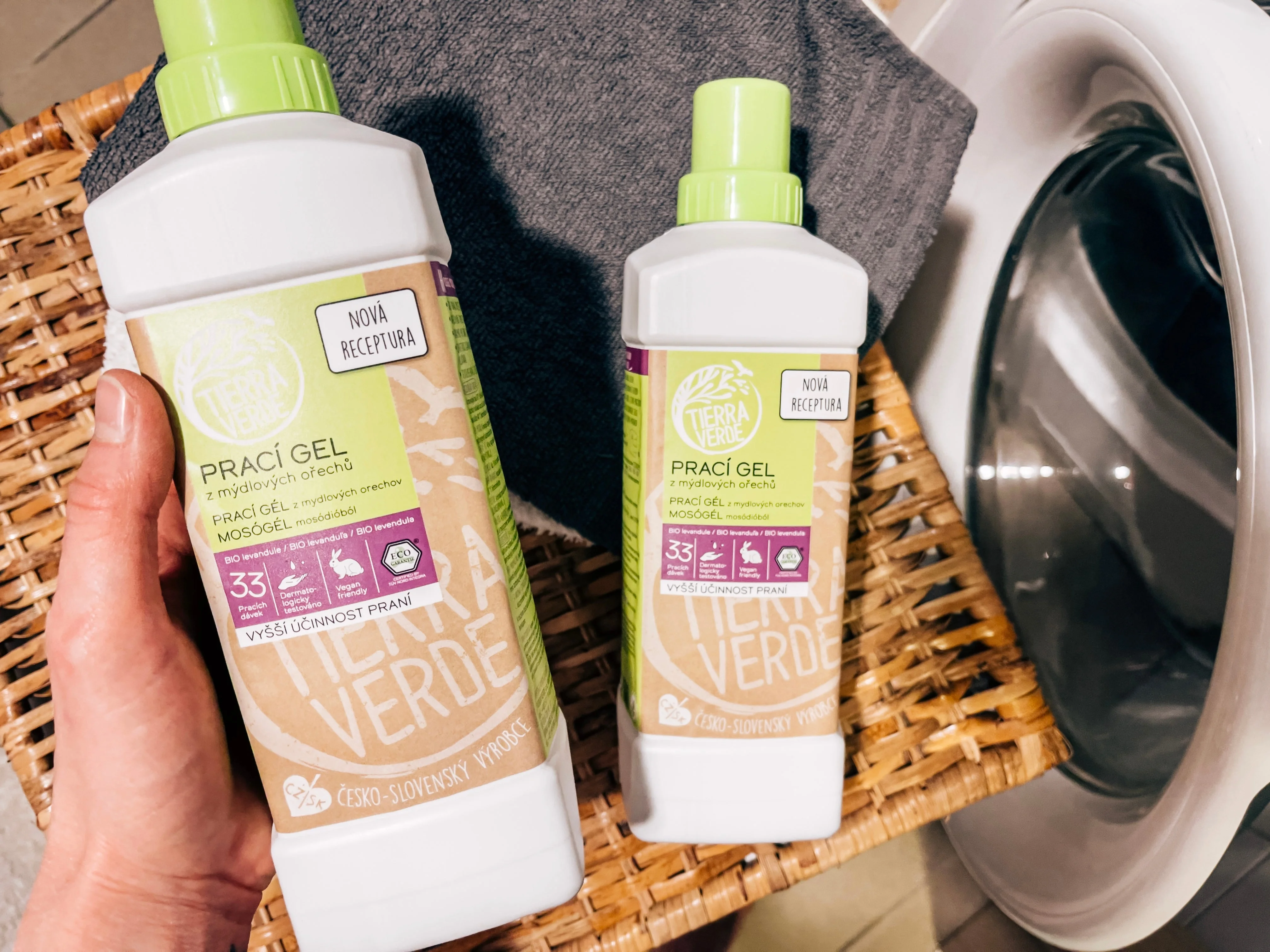 Tierra Verde Pralni gel z BIO sivko 2 l