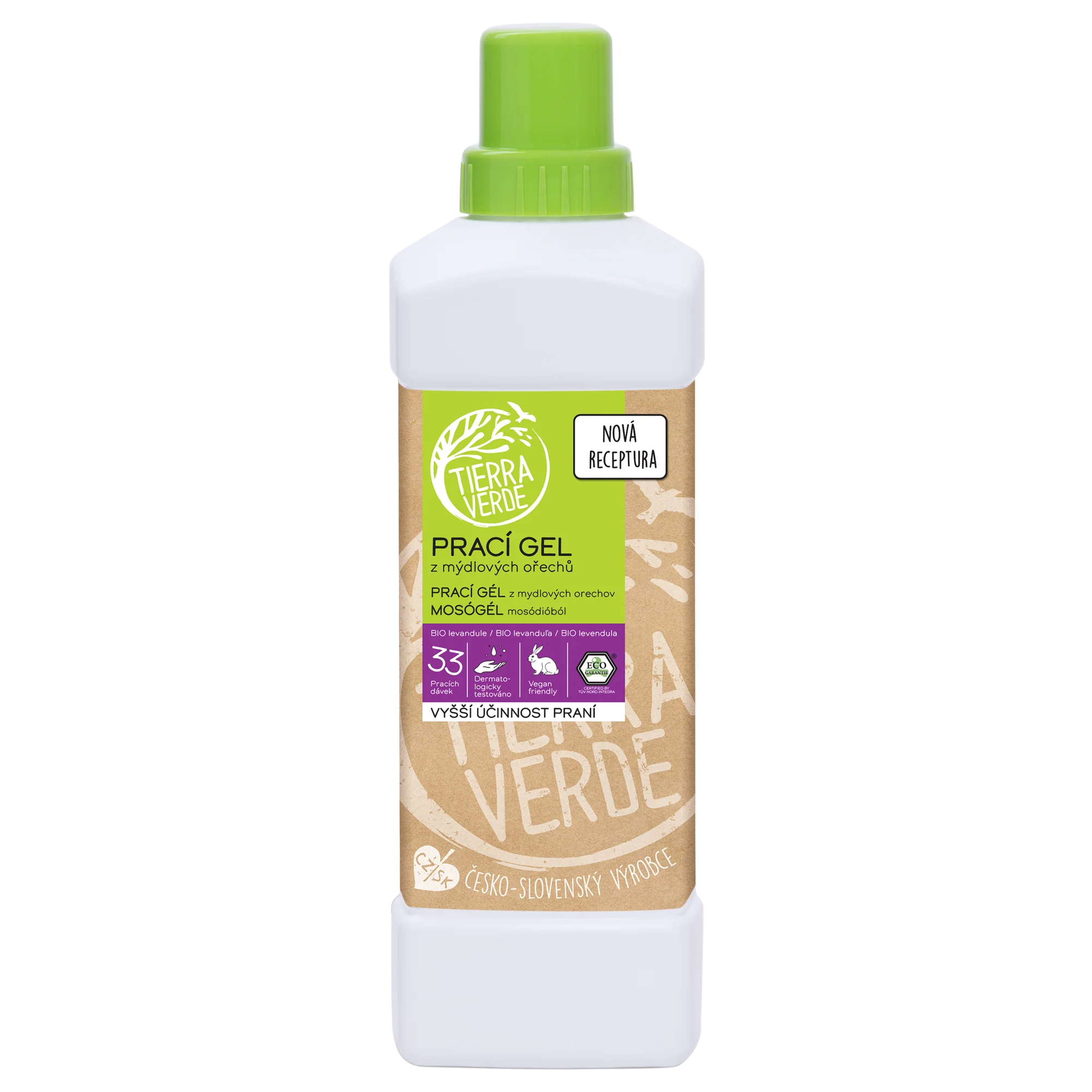 Tierra Verde Pralni gel z BIO sivko 2 l