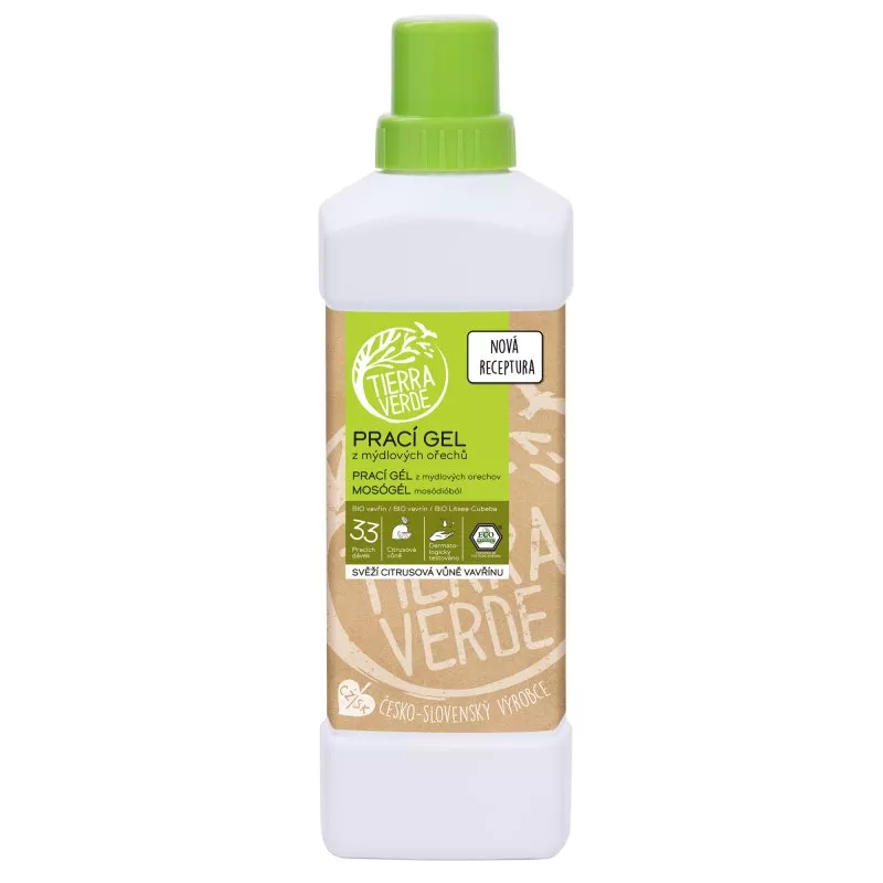 Tierra Verde Gel za pranje perila z organskim lovorjem - INNOVATION (1 l)