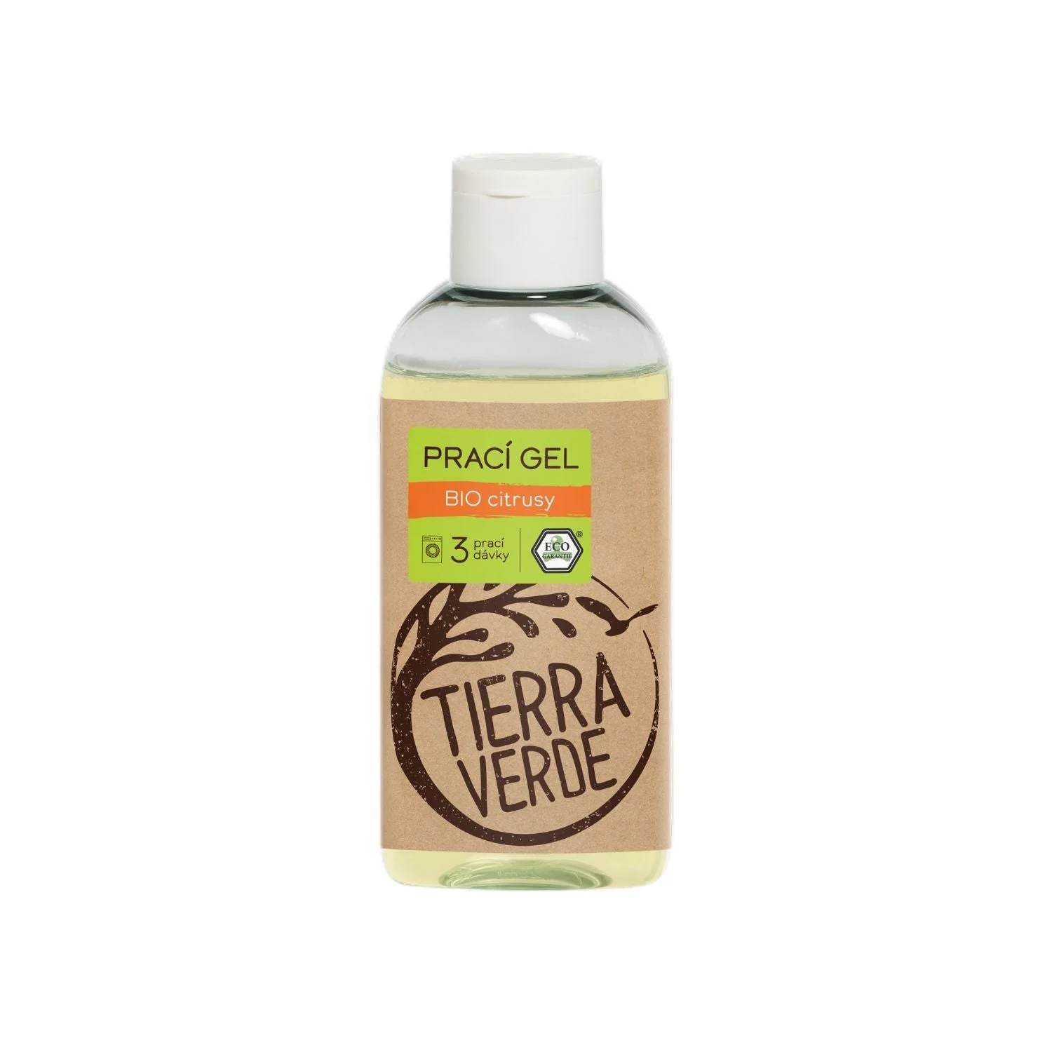 Tierra Verde Pralni gel z vonjem BIO citrusov 100 ml - nova izboljšana formula