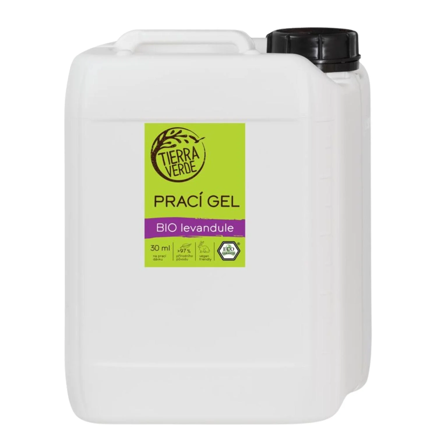 Tierra Verde Pralni gel z vonjem BIO sivke 1 l – nova izboljšana formula