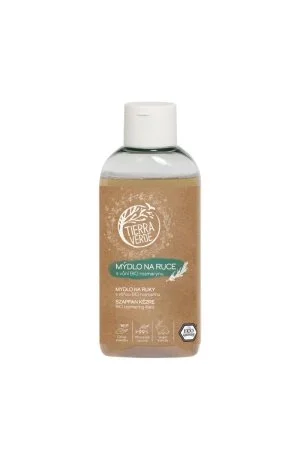 Tierra Verde Tekoče milo za roke - BIO Rožmarin 100 ml - s češkim bio trpotcem