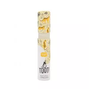 TOOT! Naravni sijaj za ustnice transparenten z zlatim leskom - Cheetah Glow (5,5 ml) - primeren za občutljive in alergične ustnice