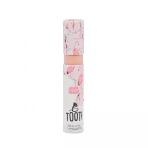 TOOT! Naravni sijaj za ustnice roza - Flamingo Kiss (5,5 ml) - primeren za občutljive in alergične ustnice