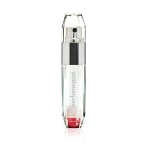 Perfume Pod Crystal ponovno napolnljiv razpršilec za parfum srebrn