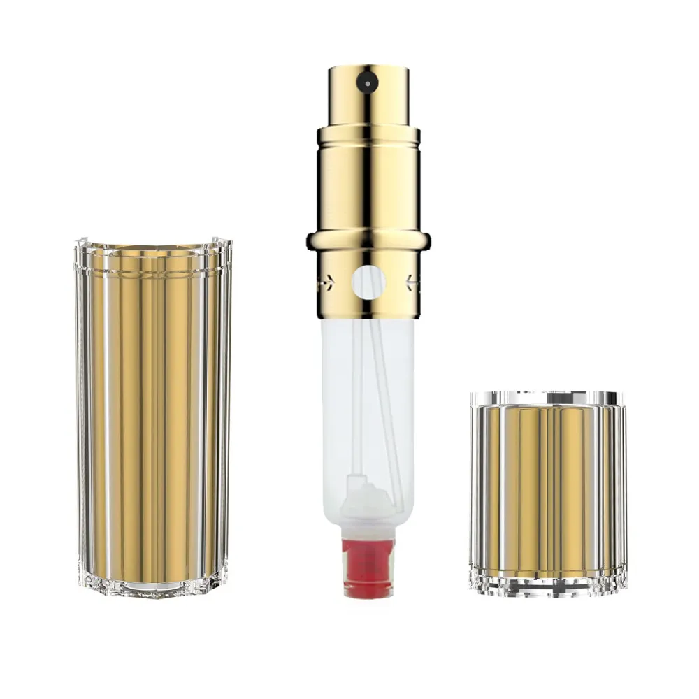 Bijoux polnilni razpršilec za parfume Gold 5 ml 5 ml zlata