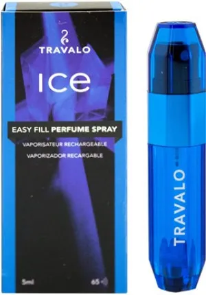 Travalo Perfume Pod Ice polnljiv razpršilec za parfume Blue 5 ml