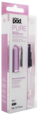 Perfume Pod Pure ponovno napolnljiv razpršilec za parfume Pink 5 ml 5 ml roza