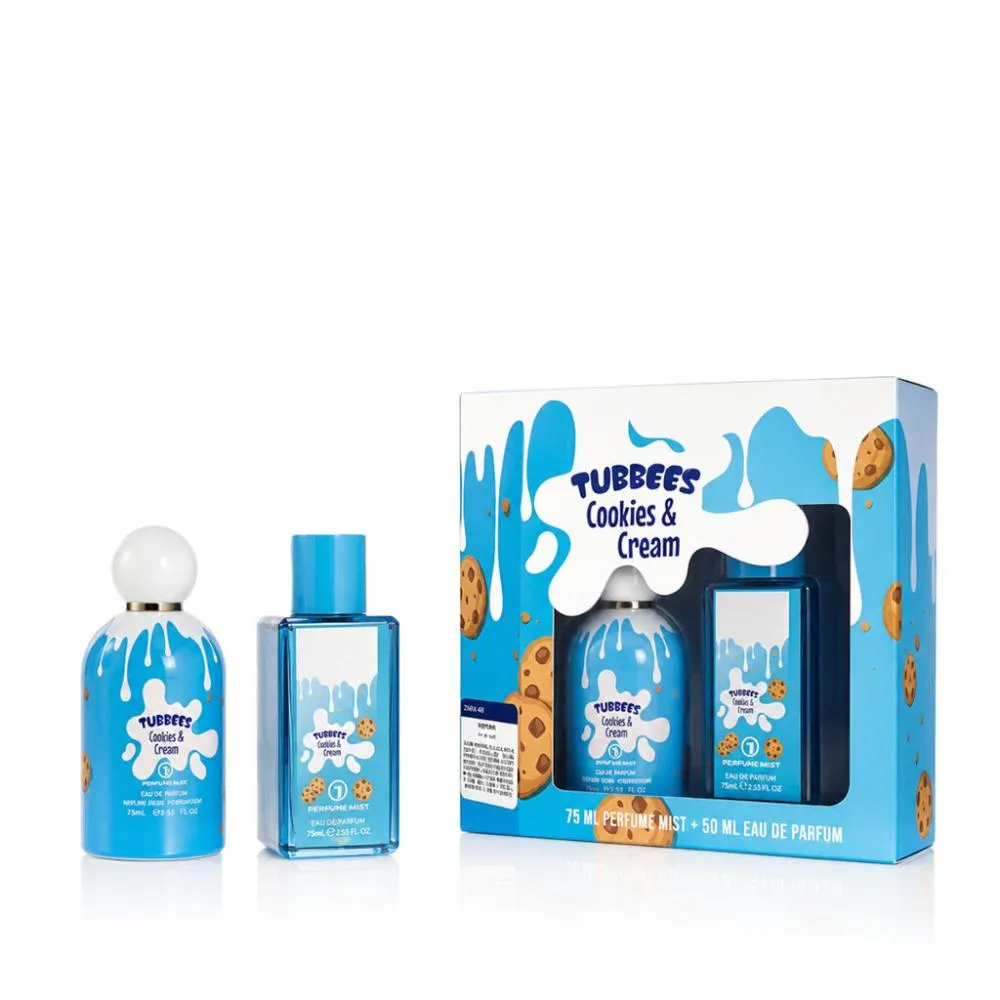 Tubbees Cookies & Cream parfumirana voda unisex 50 ml + telesni sprej 75 ml