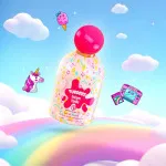 Tubbees Unicorn Vanilla parfumska voda za ženske 50 ml + sprej za telo 75 ml