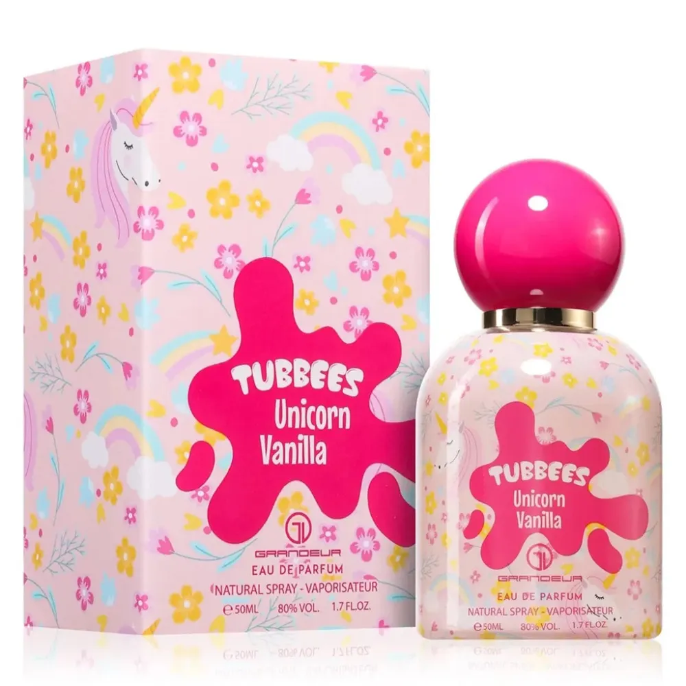 Tubbees Unicorn Vanilla parfumska voda za ženske 50 ml + sprej za telo 75 ml