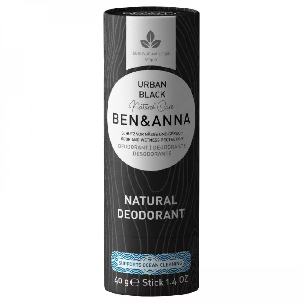 Ben & Anna Trdni dezodorant (40 g) - Urban Black