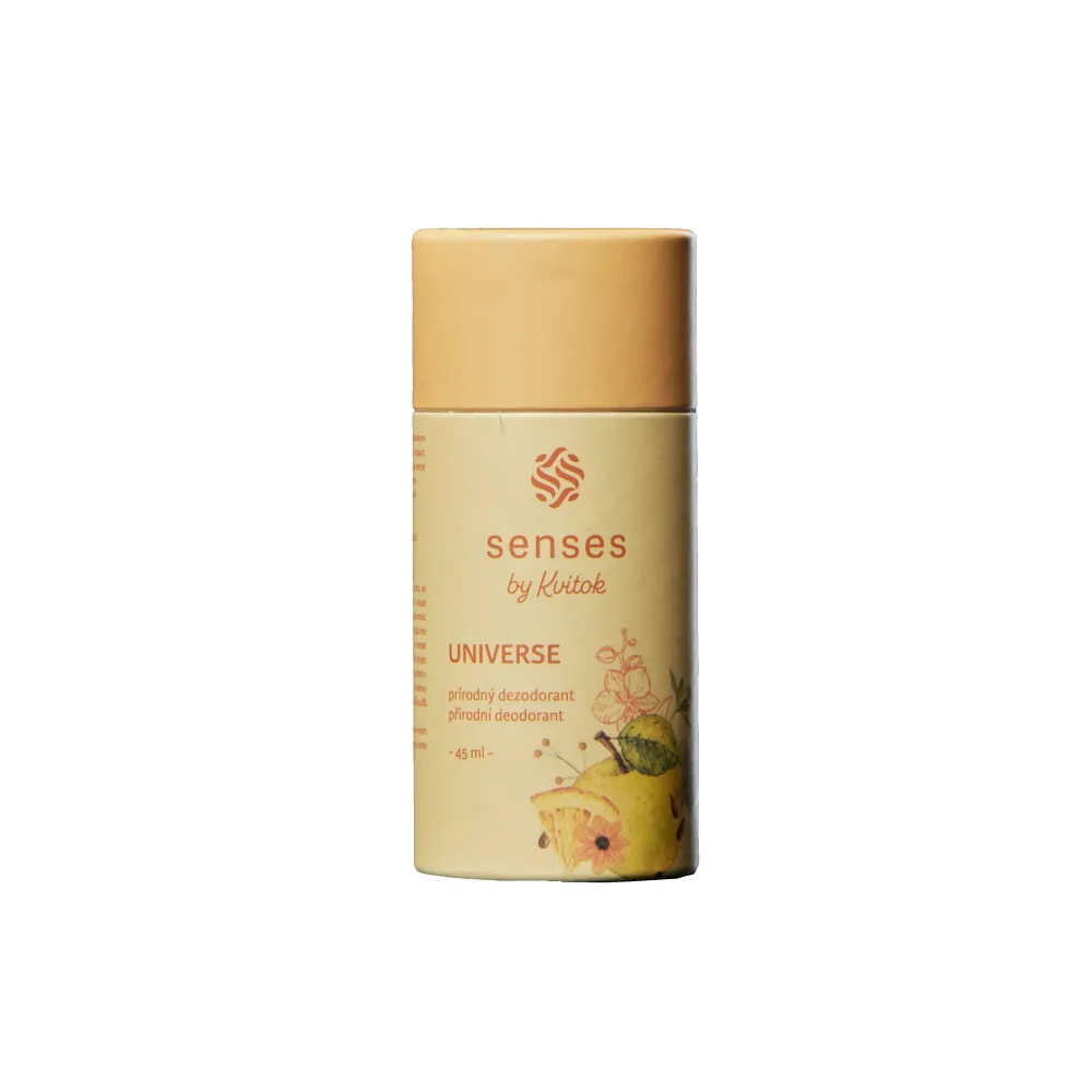 Kvitok Trdni dezodorant SENSES - Universe 45 ml