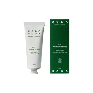 Uoga Uoga Vlažilna krema za roke Plain Awesomeness BIO (40 ml) - s svežim citrusnim vonjem