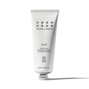 Uoga Uoga Nežen obrazni piling z izvlečkom kutine Swirl (40 ml) - primeren tudi za občutljivo kožo