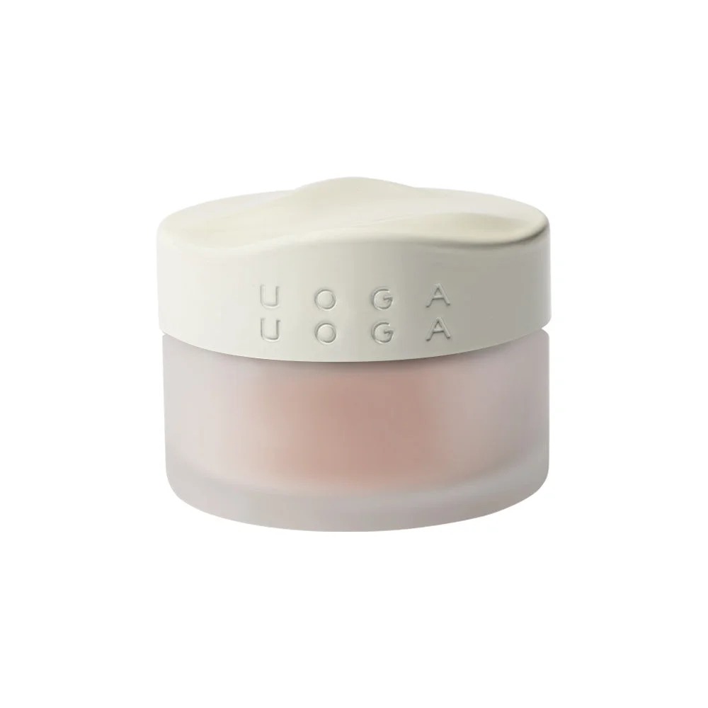 Uoga Uoga Mineralno rdečilo v prahu z jantarjem (5 g) 6435 Peachy - naravno poudarjanje lic v 3 odtenkih
