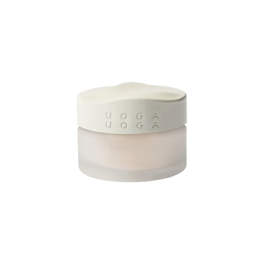Uoga Uoga Mineralni puder v prahu z jantarjem (10 g) 634 Linden Honey - lahek, naraven, SPF 15