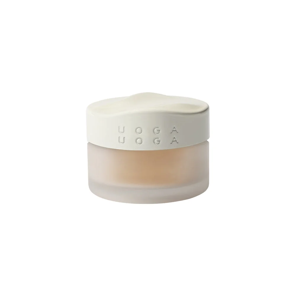 Uoga Uoga Mineralni puder v prahu z jantarjem (10 g) 637 Amber Sand - lahek, naraven, SPF 15
