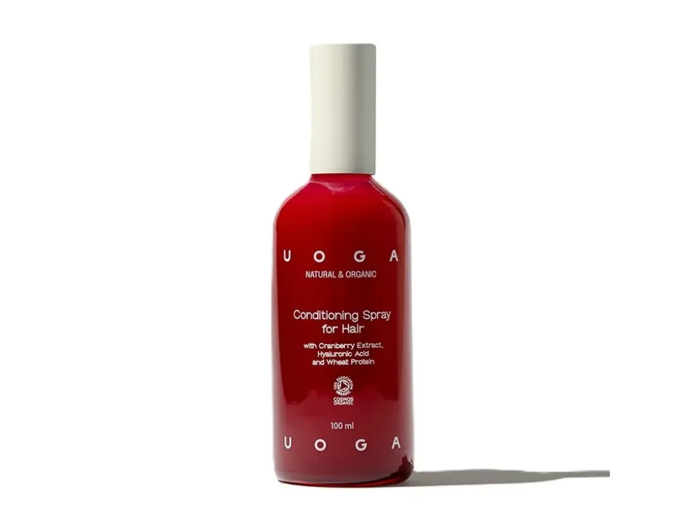 Uoga Uoga Regenerator v razpršilu z brusnicami in BIO proteinom (100 ml) - za enostavno razčesavanje in sijaj las