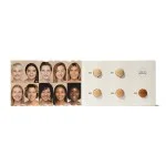 Uoga Uoga Set testerjev Tekoči mineralni puder in serum SPF 20 BIO (10 x 1 ml) - 10 odtenkov pudra