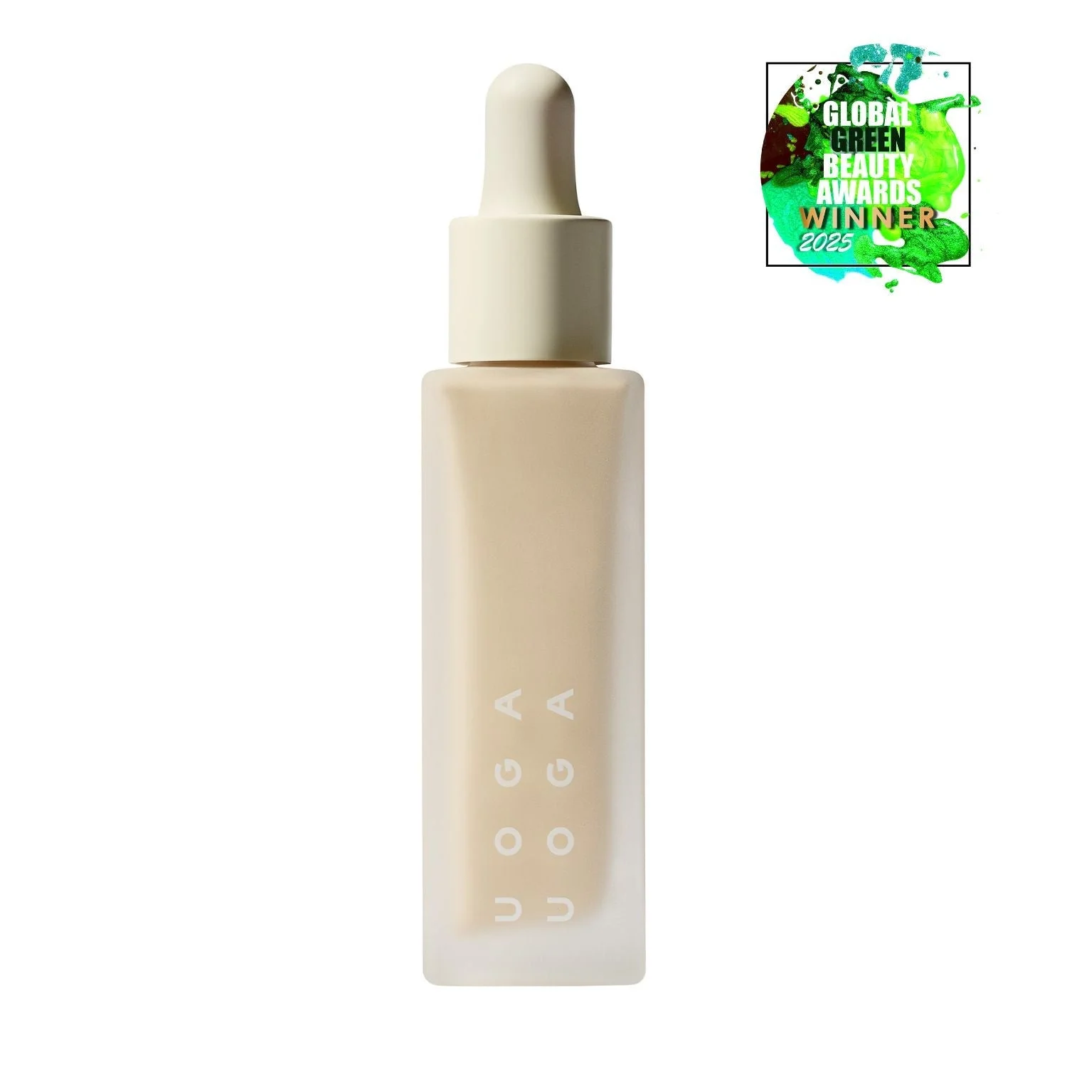 Uoga Uoga Tekoči mineralni puder in serum SPF 20 BIO (30 ml) 687 Warm Stones - vlaži in ščiti kožo