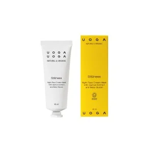 Uoga Uoga Hranilna nočna maska za obraz Stillness BIO (40 ml) - z intenzivnim vlažilnim učinkom