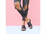Perky Urban Sandal Black