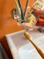 Urtekram Belilna zobna pasta z meto BIO (75 ml) - s svežim okusom mete