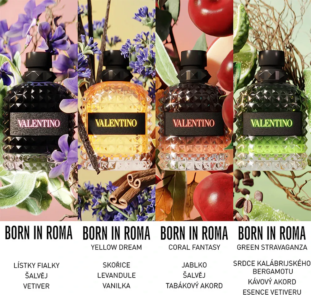 Uomo Born In Roma Coral Fantasy toaletna voda za moške 50 ml