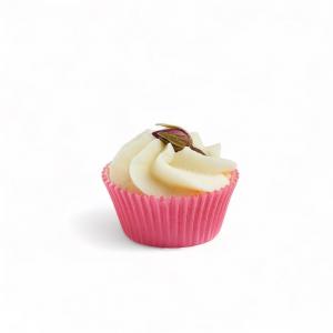 Velvety Bomba za kopel z arganovim oljem - Rosehip Rose - Muffin (45 g)